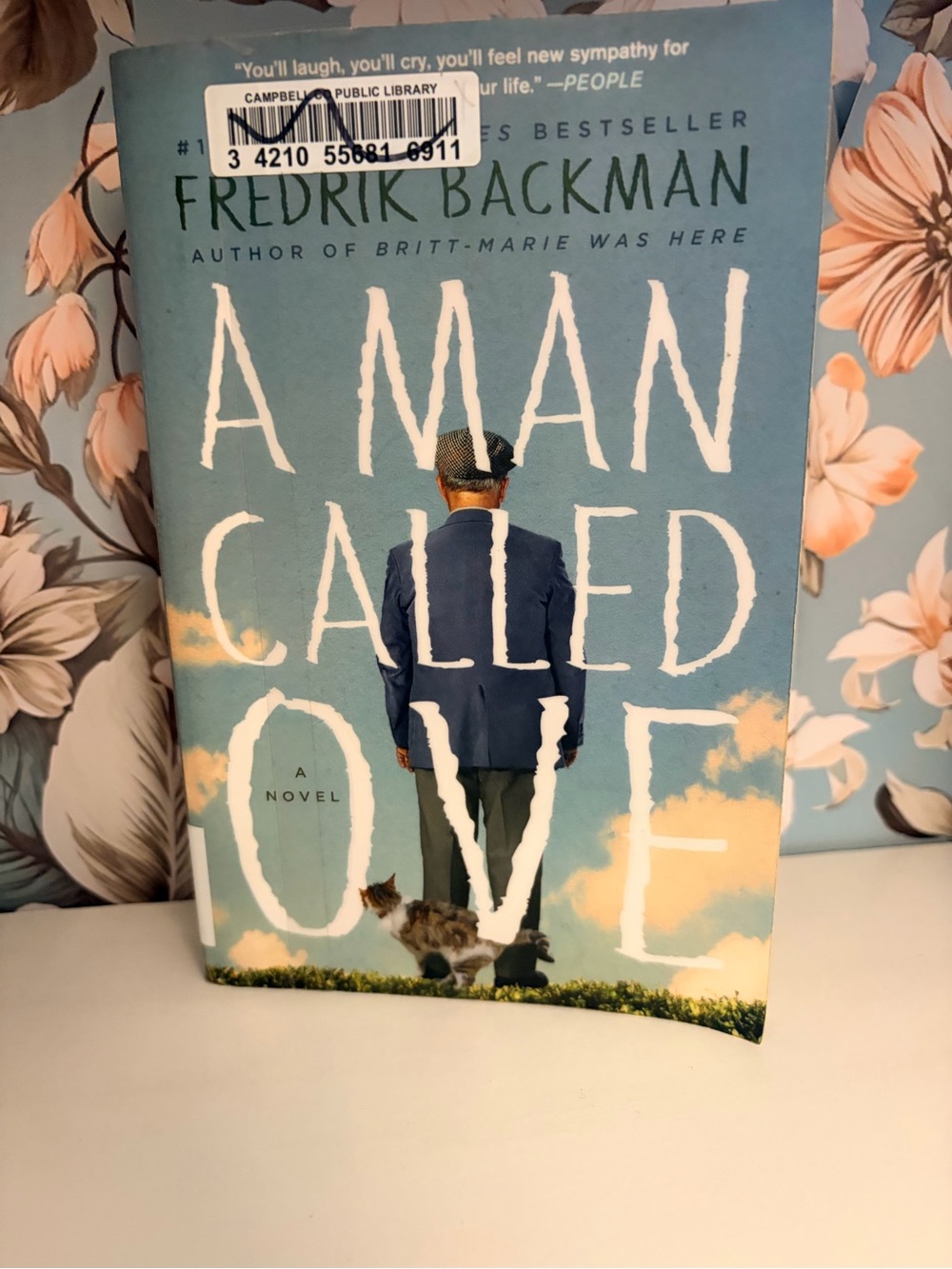 Fredrik Backman A Man Called Ove Paperback Ex Library Bestseller Novel